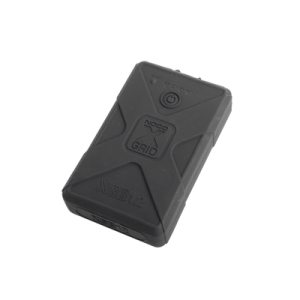 batería de respaldo li ion 12,000 mah con cubierta plástica protectora y salida usb para cargar dispositivos inalámbricos