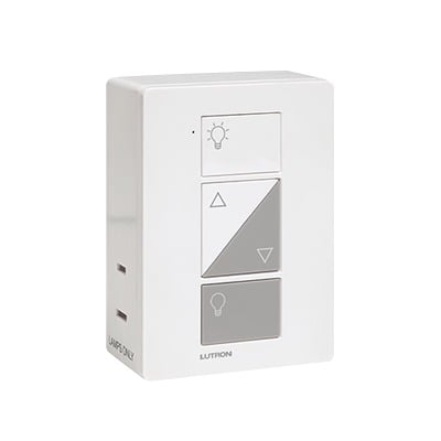 (caseta wireless) adaptador inteligente para tomacorriente, seleccione 1 de las 3 funciones, atenuador, apagador ó repetidor señal inalámbrica lutron. 100w led / 300w inc/hal (caseta wireless) adaptador inteligente para tomacorriente, seleccione 1 de las 3 funciones, atenuador, apagador ó repetidor señal inalámbrica lutron. 100w led / 300w inc/hal