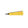 herramienta de impacto, con cuchilla para terminación de conectores 110 idc, color amarillo fluke networks