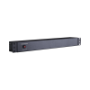 pdu básico para distribución de energía, con 12 tomas nema 5 15r traseras, 1ur, 15 amp, 120 vca