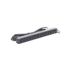 pdu básico para distribución de energía, con 12 tomas nema 5 15r traseras, 1ur, 15 amp, 120 vca