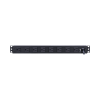 pdu básico para distribución de energía, con 8 tomas nema 5 15r traseras, 1ur, 15 amp, 120 vca