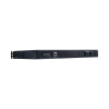pdu ats (fuente redundante auto transferible) medible, para distribución de energía, 2 entradas 120 vca nema5 15p, con 10 salidas nema 5 15r, horizontal 19in, 1ur
