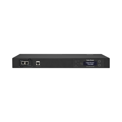 pdu ats (fuente redundante auto transferible) monitoreable, para distribución de energía, 2 entradas 120 vca nema5 15p, con 10 salidas nema 5 15r, horizontal 19in, 1ur pdu ats (fuente redundante auto transferible) monitoreable, para distribución de energía, 2 entradas 120 vca nema5 15p, con 10 salidas nema 5 15r, horizontal 19in, 1ur