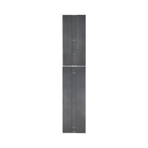 tapa final de fila, para organizador vertical pe2v patchrunner™ 2, de 45 ur, color negro