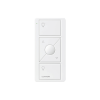 control remoto pico 3 botones encender/apagar, subir/bajar intensidad, color blanco, complemente con un atenuador caseta, ra2, radiora2.