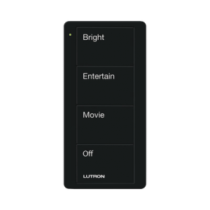 control inalambrico pico, 4 botones para con escenas ya predefinidas y grabado.