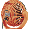ventilador inalámbrico portátil recargable ideal para el trabajo. montable por pinza o por potentes imanes. incluye cable usb c
