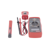kit básico 3 en 1 con multímetro digital + detector de tensión sin contacto + comprobador de fase gfci