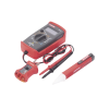 kit básico 3 en 1 con multímetro digital + detector de tensión sin contacto + comprobador de fase gfci