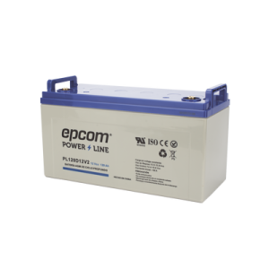 batería 12 vcc / 120 ah / ul / tecnología agm vrla / ciclo profundo / para uso en aplicaciones fotovoltaicas y de emergencia / terminales t4