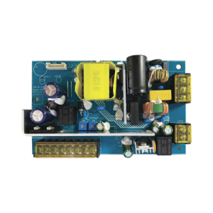 tablilla de fuente de alimentación de 1 salida 11 15 vcc 5 a / compatible con batería de respaldo y temporizador integrado / voltaje de entrada 96 264 vca