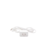 cargador de pared usb de 5 vcc 2a / multi puertos / usb c / micro usb / tipo c / lightning (iphone) / extensión de cable 1.2 metros