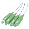 splitter (divisor Óptico) tipo plc, de 1x4, conectores sc/apc de salida