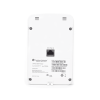 access point wifi cnpilot e425h indoor wall plate, doble banda, wave 2, antena beamforming, 2 puertos de salida (1x poe gigabit y 1x ethernet gigabit)