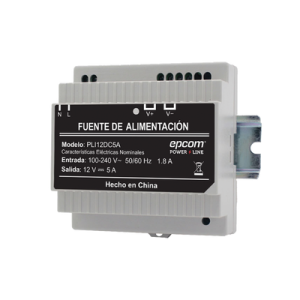 fuente industrial epcom power line 12 vcc 5amperes