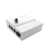 fuente de poder profesional de 12 vcc @ 16 a / para 16 cámaras / con capacidad de batería de respaldo / requiere batería / voltaje de entrada de 96 264 vca