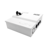fuente de poder profesional de 12 vcc @ 20 a / soporta 18 cámaras / capacidad de batería de respaldo (no incluida) / voltaje de entrada de 96 264 vca