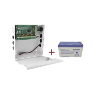 kit / fuente con 18 salidas / 20 amperes totales / ajuste de voltaje de 11 15 v / 20 a modelo plk12dc20abk / + batería incluída lk712