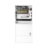 fuente de poder con ajuste de voltaje de 11 15 vcc / 10 a / 9 salidas / capacidad de batería de respaldo / requiere batería / voltaje de entrada 96 264 vca