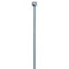 cincho pan ty™ 203mm largo x 3.4mm ancho, intermedio de nylon 6.6 y metal detectable, color azul claro. 100 piezas.