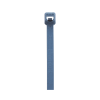 cincho pan ty™ 203mm largo x 3.4mm ancho, intermedio de nylon 6.6 y metal detectable, color azul. 100 piezas.