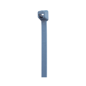 cincho pan ty™ 203mm largo x 3.4mm ancho, intermedio de nylon 6.6 y metal detectable, color azul. 100 piezas.