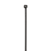 cincho de nylon 6.6, de 203mm largo x 3.6mm ancho, color negro. paquete de 1000 piezas