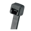 cincho de nylon 6.6, de 203mm largo x 3.6mm ancho, color negro. paquete de 1000 piezas