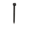 cincho de nylon 6.6, 203mm largo x 3.6mm ancho, color negro. paquete de 1000 piezas