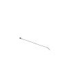 cincho de nylon 6.6, 203mm largo x 3.6mm ancho, color negro. paquete de 1000 piezas