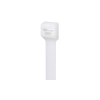 cincho de nylon 6.6, de 203 mm largo x 2.5mm ancho, color natural. paquete de 1000 piezas