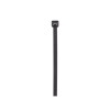 cincho de nylon 6.6, color negro, 292mm largo x 4.8mm ancho, sección transversal estándar, paquete de 1000 piezas
