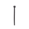 cincho de nylon 6.6, color negro, 292mm largo x 4.8mm ancho, sección transversal estándar, paquete de 1000 piezas