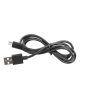 cable programador y cargador usb a micro usb color negro