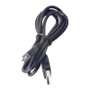 cable programador y cargador usb a micro usb color negro