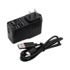 adaptador de pared de 5 vcc, @ 3 a con micro usb tipo c
