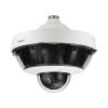 cámara ip multisensor 8 20 mp (4 sensores de 2 o 5 mp) lentes intercambiables con ptz 2 mp 32x / hasta 5 tarjetas sd de 256 gb / wdr de hasta 150db / ip66 / ik10