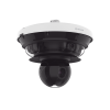 cámara ip multisensor 34mp (4 sensores 4k) con lentes motorizados / ptz 2 mp 40x / hasta 2 tarjetas microsd de 512gb / wdr de hasta 150db / ip66 / ik10 / autoseguimiento / inteligencia artificial para eventos