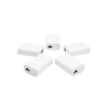 5 unidades del adaptador poe ubiquiti de 24 vdc, 1.0 a con puerto gigabit, color blanco
