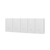 5 unidades del adaptador poe ubiquiti de 24 vdc, 1.0 a con puerto gigabit, color blanco