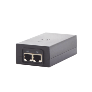 adaptador poe ubiquiti de 50 vdc, 1.2 a puerto gigabit para equipos airfiber
