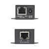 kit de extensor poe/poe+, hasta 610 metros (2000 ft) con cable cat5e o cat6, 10/100mbps, incluye transmisor, receptor y fuente de alimentación