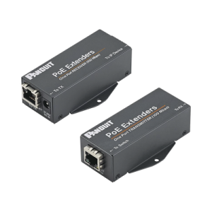kit de extensor poe/poe+, hasta 610 metros (2000 ft) con cable cat5e o cat6, 10/100mbps, incluye transmisor, receptor y fuente de alimentación