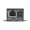 transmisor poe/poe+ para uso con receptor poexrx1, hasta 610 metros (2000 ft) con cable cat5e o cat6, 10/100mbps