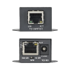 transmisor poe/poe+ para uso con receptor poexrx1, hasta 610 metros (2000 ft) con cable cat5e o cat6, 10/100mbps