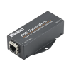 transmisor poe/poe+ para uso con receptor poexrx1, hasta 610 metros (2000 ft) con cable cat5e o cat6, 10/100mbps