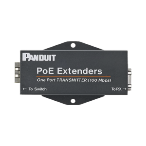 transmisor poe/poe+ para uso con receptor poexrx1, hasta 610 metros (2000 ft) con cable cat5e o cat6, 10/100mbps