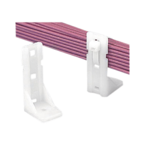 sujetador separador pan post de nylon 6.6, para fijación de mazos de cables con cinchos, uso interior, color natural, 1 pieza