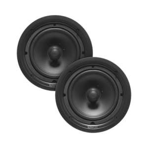 par de altavoces de techo de 2 vias | woofer de 6.5in | tweeter de 1in | 90 watts | 8 ohms